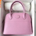 Fashion Hermes Bolide 1923 27 Handmade Bag In Mauve Sylvestre Epsom Calfskin JM1706UE80