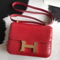 Hermes Constance 24 Handmade Bag In Braise Niloticus Crocodile JM1516Pf97