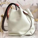 Replica Hermes Licol 17cm Bag In White Evercolor Calfskin JM727iH93