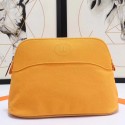 Top Hermes Medium Bolide Travel Case In Solei Cotton JM356EW49
