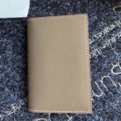 Hermes MC Euclide Card Holder In Taupe Epsom Leather JM767Xr72