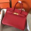 Hermes Birkin 30 Handmade Bag In Red Epsom Leather JM617qx37