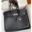 Hermes Ghillies Birkin 35cm Limited-edition Bag In Black Calfskin JM2055Nr89
