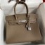 Replica Hermes Birkin 30 Retourne Handmade Bag In Taupe Clemence Leather JM580Xe44