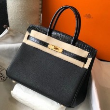 Hermes Touch Birkin 30cm Limited Edition Black Bag JM1048Av26