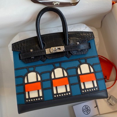 Hermes Night Sac Faubourg Birkin 20 Sellier Limited Edition Bag JM1658nV16