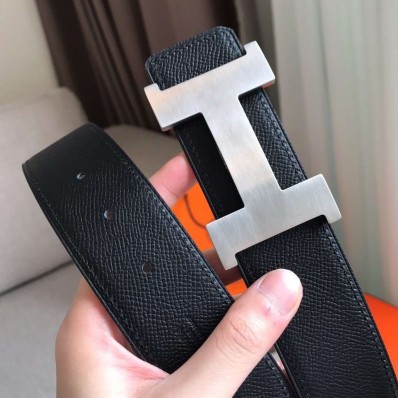 Replica Hermes Constance 2 Belt Buckle & Black Epsom 42MM Strap JM1264zE83