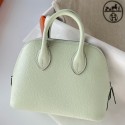 AAAAA Replica Hermes Bolide 1923 Mini Handmade Bag In Vert Fizz Chevre Mysore Leather JM1043cd87