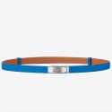 Copy Hermes Kelly 18 Belt In Blue Epsom Leather JM57uk73