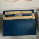 Copy Hermes Kelly Danse II Bag In Deep Blue Evercolor Calfskin JM1991pg57