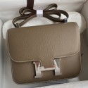 Hermes Constance 24 Handmade Bag In Taupe Epsom Calfskin JM1684vA83