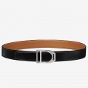 Hermes Etrier Buckle Belt & Brown Clemence 32 MM Strap JM1061Pg26