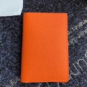 Hermes MC Euclide Card Holder In Orange Epsom Leather JM510Xy49