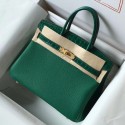 Hermes Touch Birkin 30cm Limited Edition Green Bag JM1012Rc30
