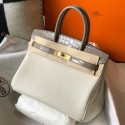 Hermes Touch Birkin 30cm Limited Edition White Bag JM872qD73