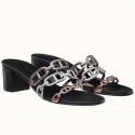 Hot Replica Hermes Tandem Sandals In Gold/Silver Lambskin JM478qd52