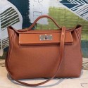 Imitation Hermes 24/24 29 Bag In Brown Clemence Calfskin JM1844Bb80