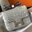Imitation Hermes Constance 24cm Bag In Ombre Embossed Natural Lizard JM1824xN24