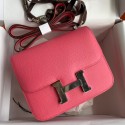 Replica Hermes Constance 18 Handmade Bag In Rose Lipstick Epsom Calfskin JM238ij65