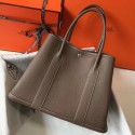 Top Hermes Garden Party 36 Bag In Taupe Clemence Leather JM237gt75