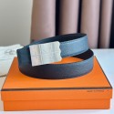 Top Hermes Typo Reversible Belt 32MM in Black Epsom Calfskin JM1729hk64