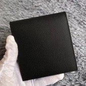 AAAAA Replica Hermes Black MC Copernic Compact Wallet JM1937cd87