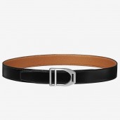 Hermes Etrier Buckle Belt & Brown Clemence 32 MM Strap JM1061Pg26