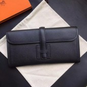 Hermes Jige Elan 29 Clutch Bag In Black Epsom Calfskin JM468Bo39