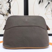 Hermes Medium Bolide Travel Case In Taupe Cotton JM193io40
