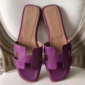 Hermes Oran Sandals In Cyclamen Epsom Leather JM26Pf97