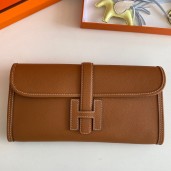 Replica Hermes Jige Elan 29 Clutch Bag In Gold Epsom Leather JM378SZ66