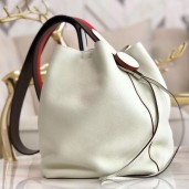 Replica Hermes Licol 17cm Bag In White Evercolor Calfskin JM727iH93