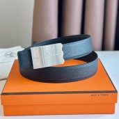 Top Hermes Typo Reversible Belt 32MM in Black Epsom Calfskin JM1729hk64