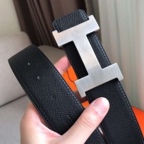 Replica Hermes Constance 2 Belt Buckle & Black Epsom 42MM Strap JM1264zE83