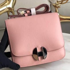 Hermes 2002 20cm Bag In Rose Sakura Evercolor Calfskin JM33Mv33