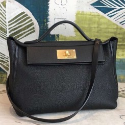 Hermes 24/24 29 Bag In Orange Clemence Calfskin JM29UF26