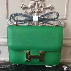 Hermes Bamboo Constance MM 24cm Epsom Leather Bag JM1227zN56