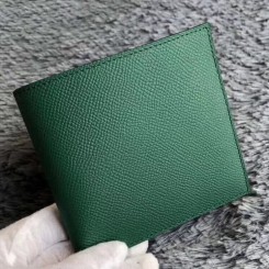 Hermes Green MC Copernic Compact Wallet JM41DV39