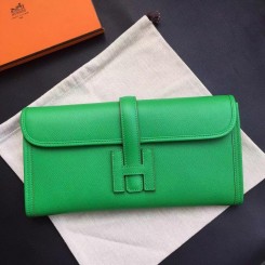 Hermes Jige Elan 29 Clutch Bag In Bamboo Epsom Calfskin JM76PC54