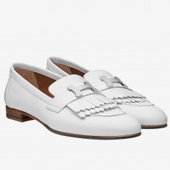 Hermes Royal Loafers In White Calfksin JM1178CD19
