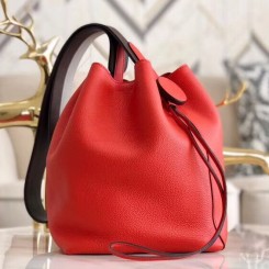 Replica Hermes Licol 17cm Bag In Red Evercolor Calfskin JM1491Ph61