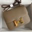 AAA Hermes Constance 18 Handmade Bag In Tanpe Epsom Calfskin JM936sH79