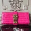 AAA Hermes Medor Clutch Bag In Rose Red Crocodile Leather JM948xz31