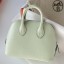 AAAAA Replica Hermes Bolide 1923 Mini Handmade Bag In Vert Fizz Chevre Mysore Leather JM1043cd87