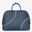Best Hermes Blue Malte Bolide 1923 45 Baseball Bag JM20YF21