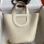 Best Hermes In The Loop 18 Handmade Bag in Craie Clemence Leather JM318YF21