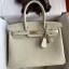 Copy AAA Hermes Birkin 30 Handmade Bag In Craie Crocodile Niloticus Matte Skin JM111CI68