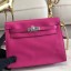 Copy AAA Hermes Kelly Danse Handmade Bag In Magnolia Swift Leather JM1899CI68
