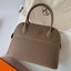 Copy Hermes Bolide 1923 27 Handmade Bag In Taupe Epsom Calfskin JM1547uk73