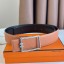 Copy Hermes Tube H Reversible Belt 38MM in Gold Clemence Leather JM2032Qa65